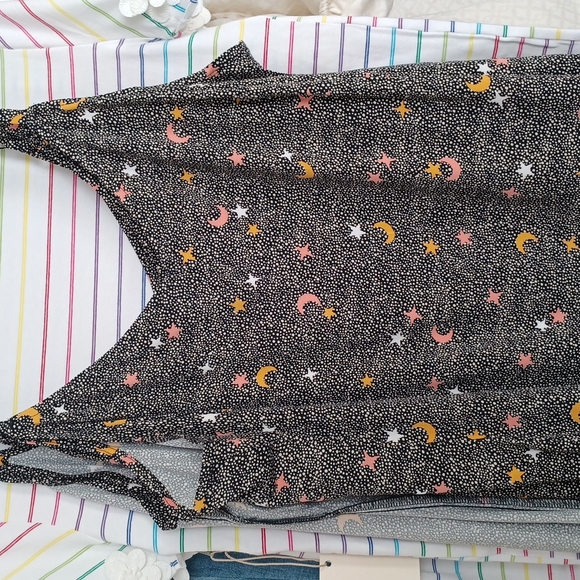 NEW Sleeveless Torrid Top AVA 2XL CELESTIAL STRETCH CHALLIS CAMI Camisole Blouse - Picture 8 of 8